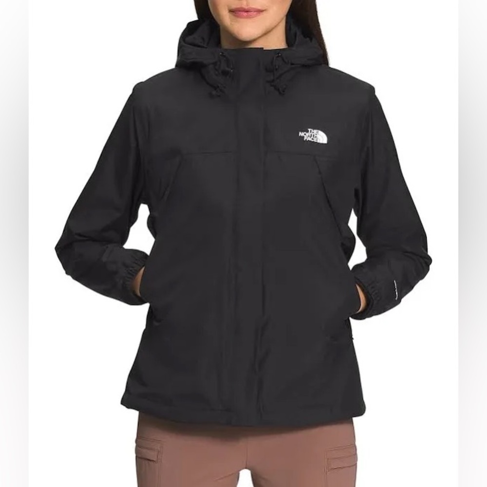 The North Face Black Raincoat